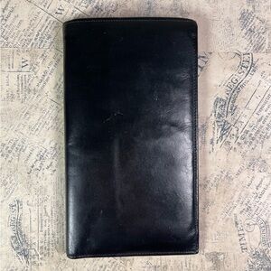 Prince Gardner Leather Travel Wallet Genuine Cowhide Bi Fold A6